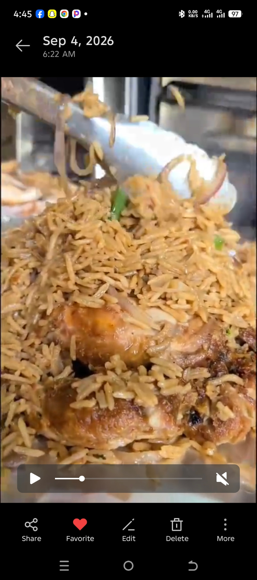 Roast chicken with chapati and fresh kachumbari